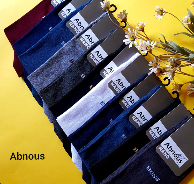 جوراب ساقدار مردانه ۸۵٪پنبه برند آبنوس بسته ۱۲ جفتی سایز:۴۱تا۴۴ قیمت عمده از تولید به مصرف