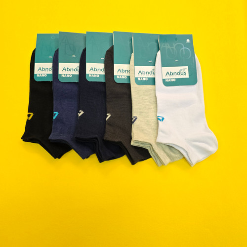 جوراب مچی مردانه ۸۵٪پنبه برند آبنوس بسته۱۲ جفتی قیمت عمده از تولید به مصرف سایز: ۴۱تا۴۴ لطفا برا خرید عمده تماس بگیرید