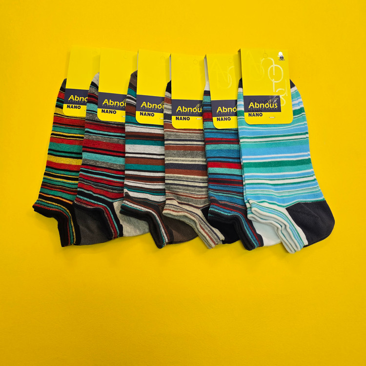 جوراب مچی مردانه ۸۵٪پنبه برند آبنوس بسته۱۲ جفتی قیمت عمده از تولید به مصرف سایز: ۴۱تا۴۴ لطفا برا خرید عمده تماس بگیرید