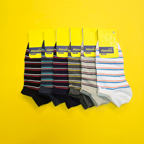 جوراب مچی مردانه ۸۵٪پنبه برند آبنوس بسته۱۲ جفتی قیمت عمده از تولید به مصرف سایز: ۴۱تا۴۴ لطفا برا خرید عمده تماس بگیرید