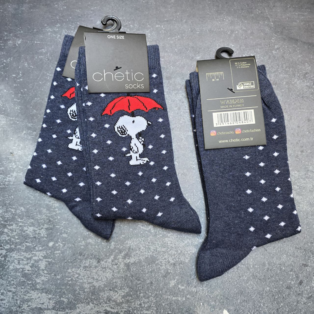 جوراب زنانه برند چتیک ترکیه ٪ ۸۰ پنبه سایز: ۳۶ تا ۴۱