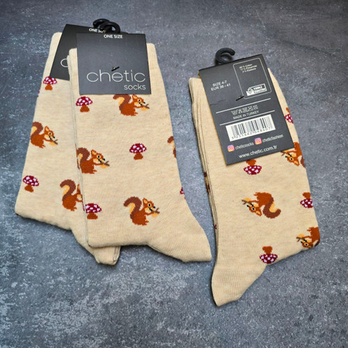 جوراب زنانه برند چتیک ترکیه ٪ ۸۰ پنبه سایز: ۳۶ تا ۴۱