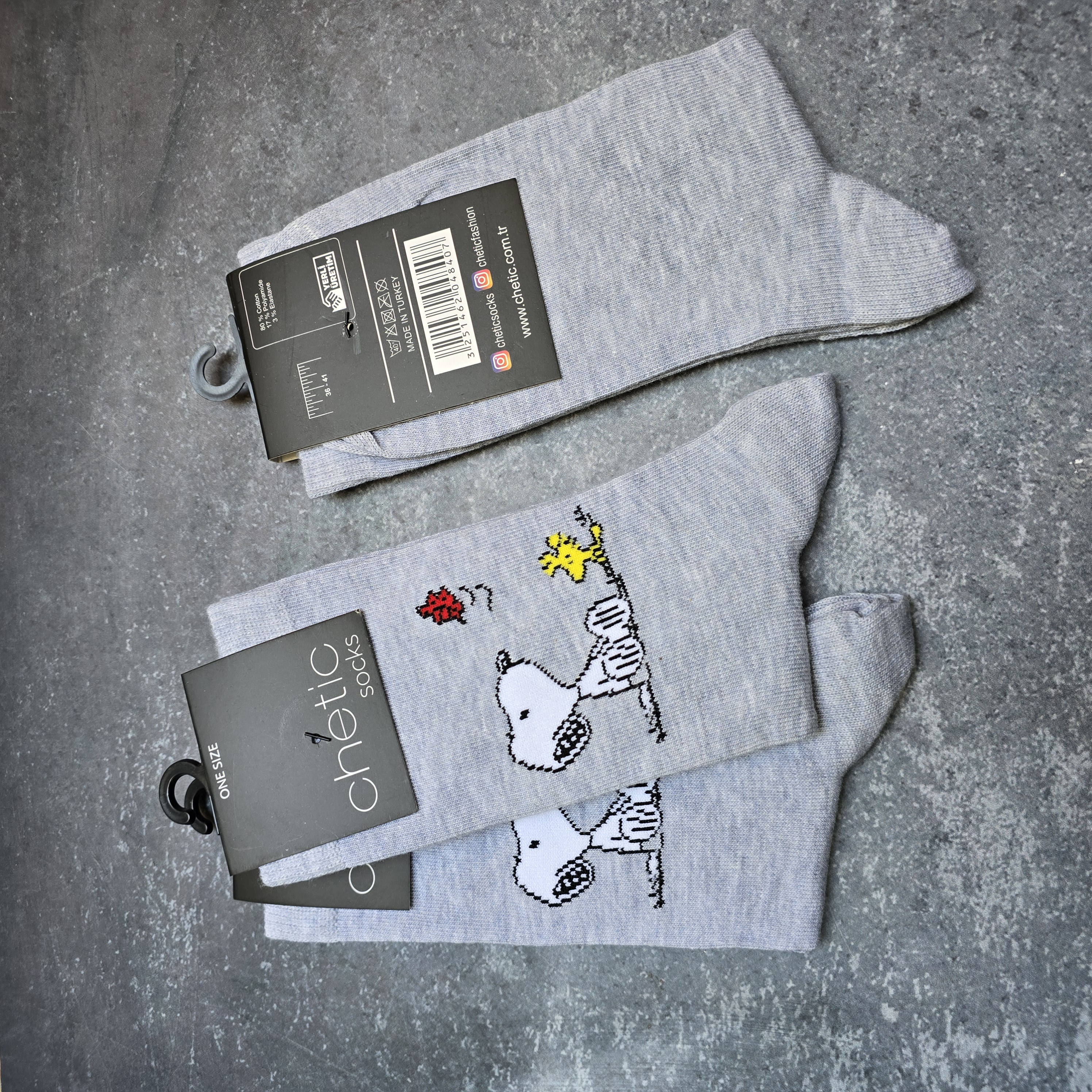 جوراب زنانه برند چتیک ترکیه ٪ ۸۰ پنبه سایز: ۳۶ تا ۴۱