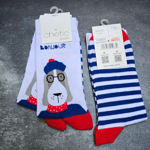 جوراب مردانه برند چتیک ترکیه ٪ ۸۰ پنبه سایز: ۴۰ تا ۴۴