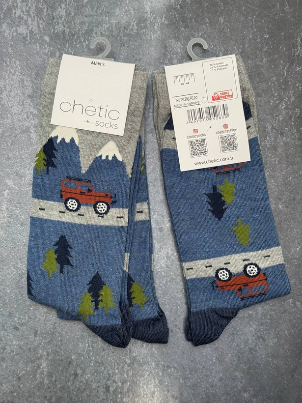 جوراب مردانه برند چتیک ترکیه ٪ ۸۰ پنبه سایز: ۴۰ تا ۴۴