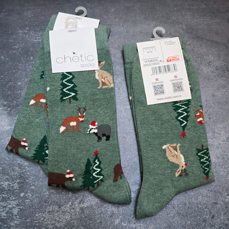 جوراب مردانه برند چتیک ترکیه ٪ ۸۰ پنبه سایز: ۴۰ تا ۴۴