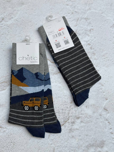 جوراب مردانه برند چتیک ترکیه ٪ ۸۰ پنبه سایز: ۴۰ تا ۴۴