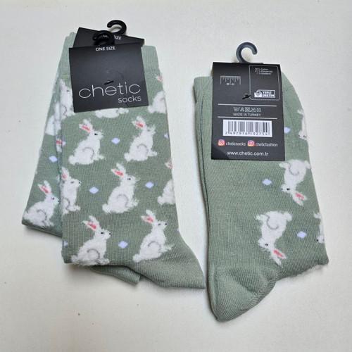 جوراب زنانه برند چتیک ترکیه ٪ ۸۰ پنبه سایز: ۳۶ تا ۴۱