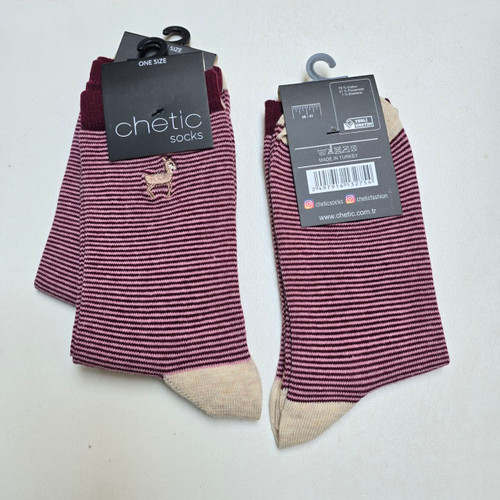 جوراب زنانه برند چتیک ترکیه ٪ ۸۰ پنبه سایز: ۳۶ تا ۴۱