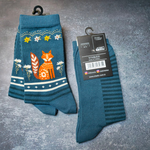 جوراب زنانه برند چتیک ترکیه ٪ ۸۰ پنبه سایز: ۳۶ تا ۴۱