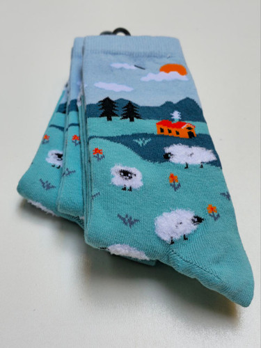 جوراب زنانه برند چتیک ترکیه ٪ ۸۰ پنبه سایز: ۳۶ تا ۴۱