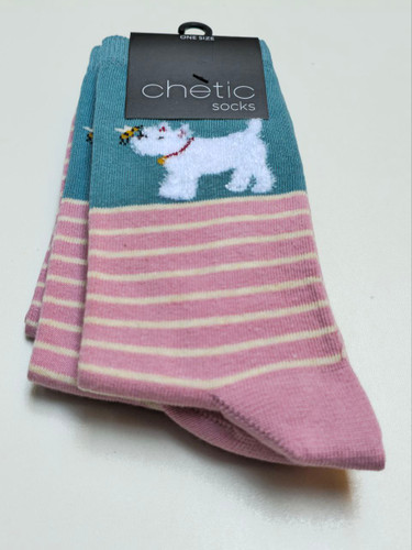 جوراب زنانه برند چتیک ترکیه ٪ ۸۰ پنبه سایز: ۳۶ تا ۴۱