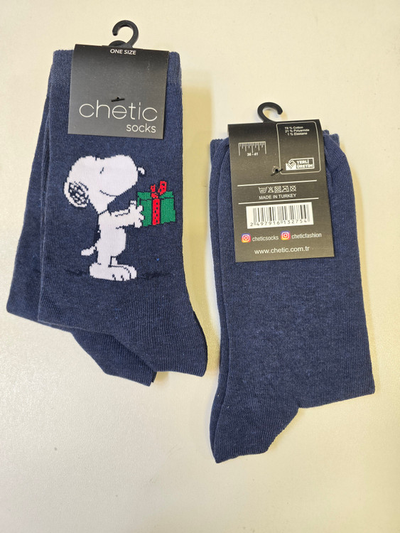جوراب زنانه برند چتیک ترکیه ٪ ۸۰ پنبه سایز: ۳۶ تا ۴۱