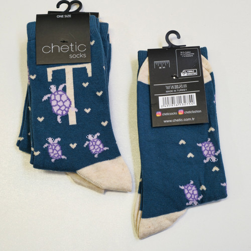 جوراب زنانه برند چتیک ترکیه ٪ ۸۰ پنبه سایز: ۳۶ تا ۴۱