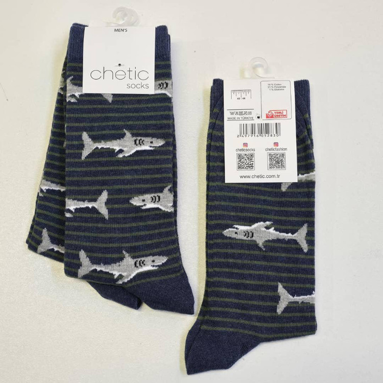 جوراب مردانه برند چتیک ترکیه ٪ ۸۰ پنبه سایز: ۴۰ تا ۴۴