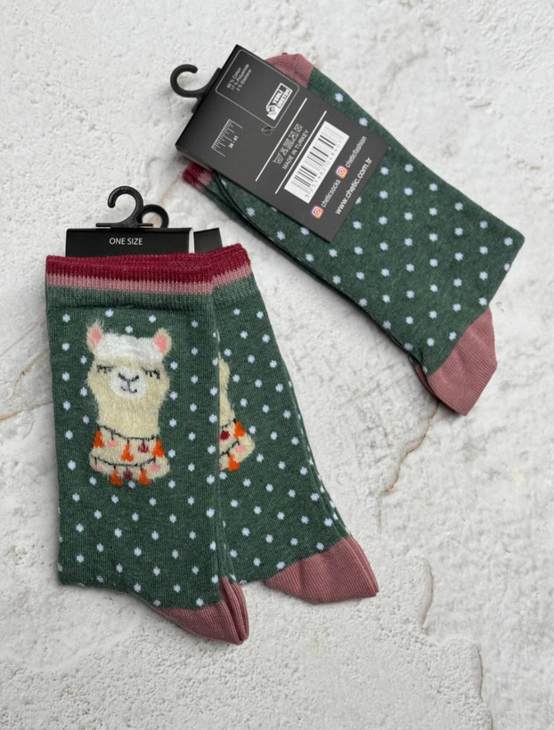 جوراب زنانه برند چتیک ترکیه ٪ ۸۰ پنبه سایز: ۳۶ تا ۴۱