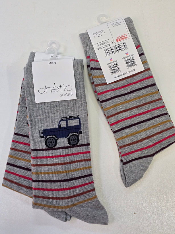 جوراب مردانه برند چتیک ترکیه ٪ ۸۰ پنبه سایز: ۴۰ تا ۴۴