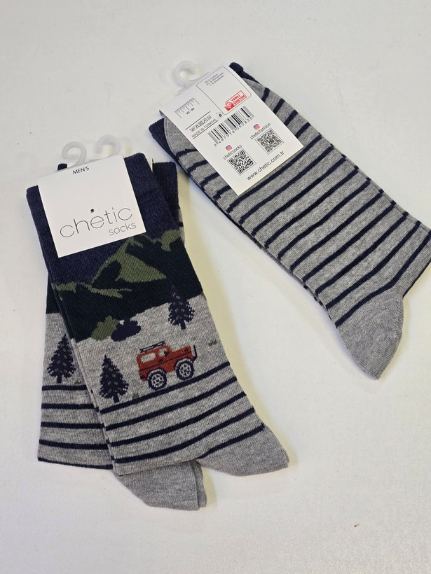 جوراب مردانه برند چتیک ترکیه ٪ ۸۰ پنبه سایز: ۴۰ تا ۴۴