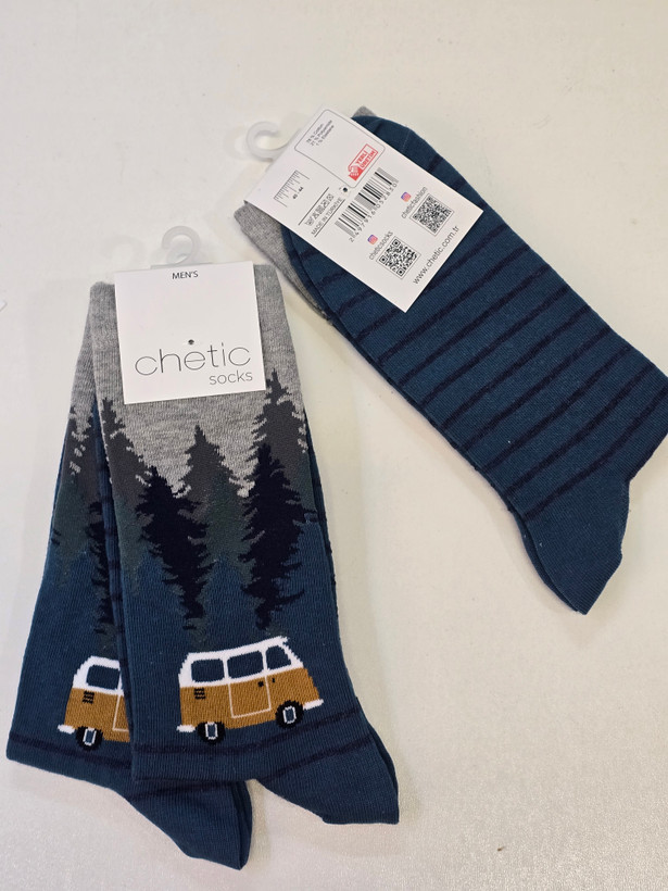 جوراب مردانه برند چتیک ترکیه ٪ ۸۰ پنبه سایز: ۴۰ تا ۴۴