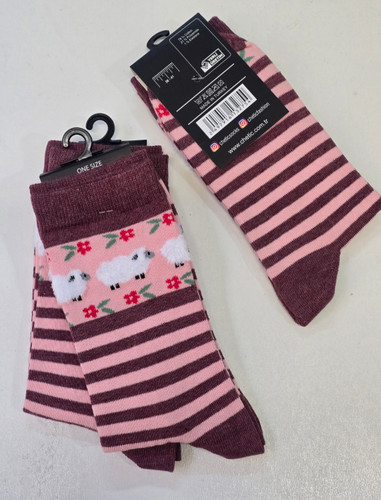 جوراب زنانه برند چتیک ترکیه ٪ ۸۰ پنبه سایز: ۳۶ تا ۴۱