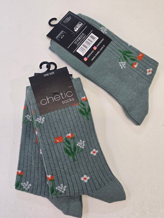 جوراب زنانه برند چتیک ترکیه ٪ ۸۰ پنبه سایز: ۳۶ تا ۴۱