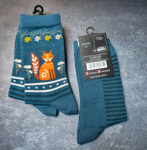 جوراب زنانه برند چتیک ترکیه ٪ ۸۰ پنبه سایز: ۳۶ تا ۴۱