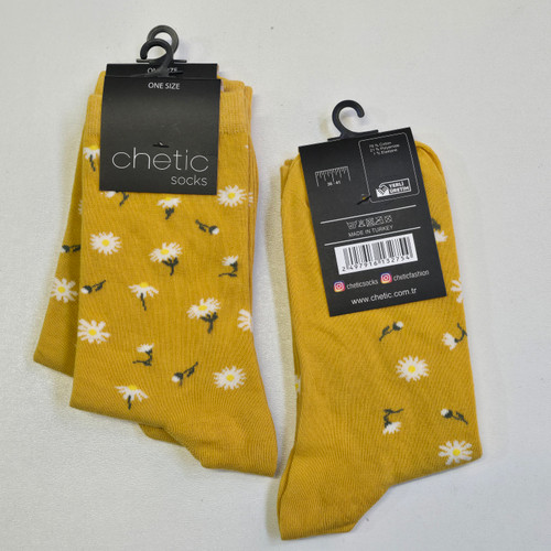 جوراب زنانه برند چتیک ترکیه ٪ ۸۰ پنبه سایز: ۳۶ تا ۴۱