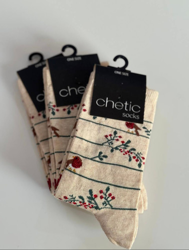 جوراب زنانه برند چتیک ترکیه ٪ ۸۰ پنبه سایز: ۳۶ تا ۴۱